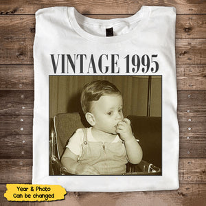 Vintage Birthday Personalized Shirt, Gift For Family