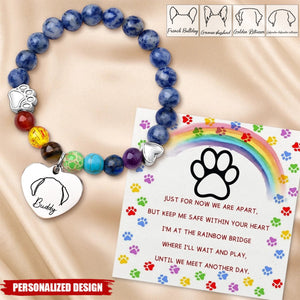 Personalized Rainbow Bridge Bracelet-Gifts For Dogs And Cats