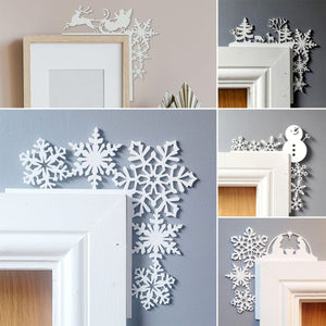 Metal Christmas Door Topper