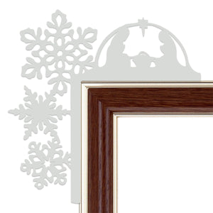 Metal Christmas Door Topper