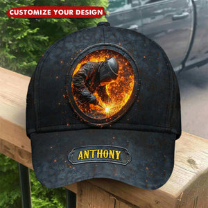 Gift For Welder Man - Personalized Welder Classic Cap