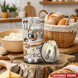 Love Baking - Personalized Baking Tumbler