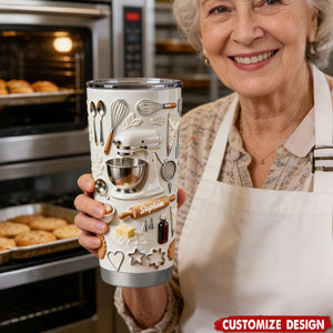 Love Baking - Personalized Baking Tumbler
