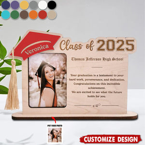2025 Graduation Personalized Photo Frame