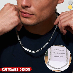 Personalized The Cosmos Necklace-Father's Day Gift