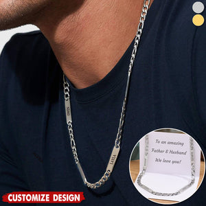 Personalized The Cosmos Necklace-Father's Day Gift