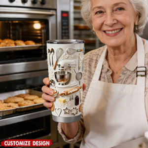 Love Baking - Personalized Baking Tumbler