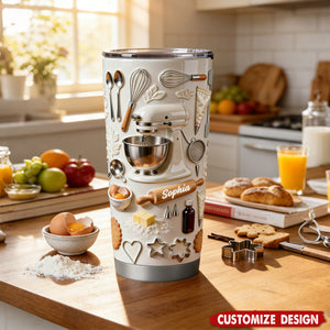 Love Baking - Personalized Baking Tumbler