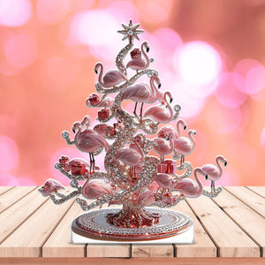 Shiny Flamingo Shaped Acrylic Plaque