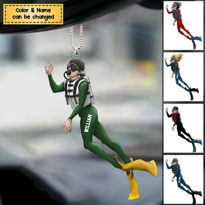 Persoanlized Scuba Diving Girl/Boy Ornament