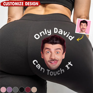 Not Yours, Never Will Be - Personalized Women Leggings - Gift For Wife, Anniversary