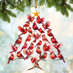 Cardinal Christmas Tree Ornament-Gift For Cardinal Lovers