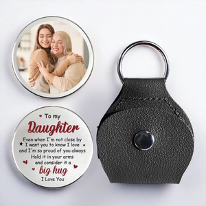 A Hug In Words For When I Can’t Be There To Hold You - Family Personalized Pocket Hug - Gift For Family Members