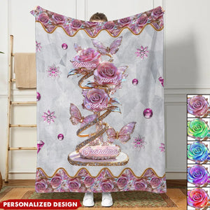 My Garden Gift For Mom,Grandma-Personalized Mother Blanket