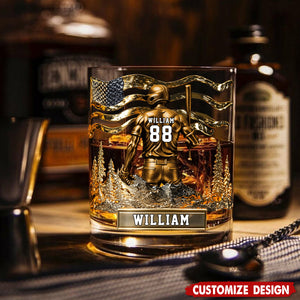 Baseball Whiskey Glass - Personalized Gifts For Baseball Lovers
