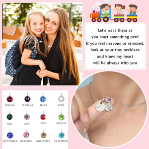 Personalized Schoolchild 2025 Necklace-Back To School Gift