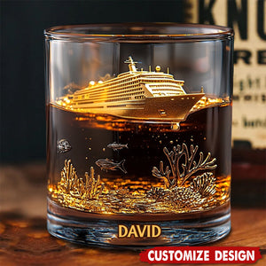 Cruise Life - Personalized Cruising Whiskey Decanter Set