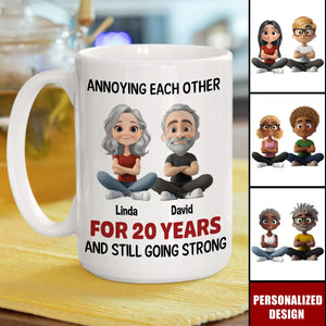 Annoying For Years Couple - Personalized couple Coffee Mug