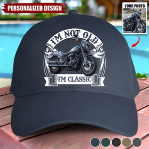 I'm Not Old I'm Classic-Funny Car Graphic Personalized Car's Photo Classic Cap
