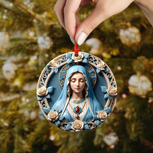 Blessed Virgin Mary Ornament - Gifts for Religious People