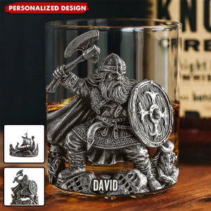Viking Spirit - Personalized Viking Whiskey Glass