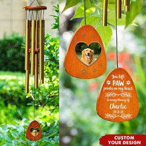 In The Loving Memory Custom Photo Wind Chimes Personalized Gifts For Pet Lover