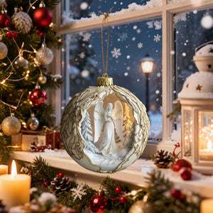 Guardian Angel Christmas Hanging Ornament