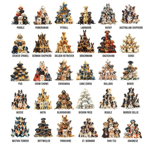 Dog Breed Ornament - Gift For Dog Lover- 2024 New Release