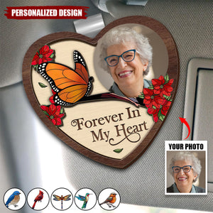 I'm Always With You-Personalized Shaped Car Visor Clip