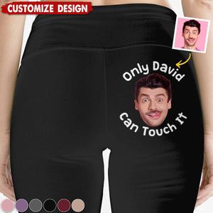 Not Yours, Never Will Be - Personalized Women Leggings - Gift For Wife, Anniversary