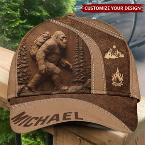 Sasquatch - Personalized Hiking Classic Cap