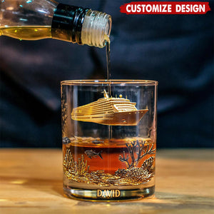 Cruise Life - Personalized Cruising Whiskey Decanter Set