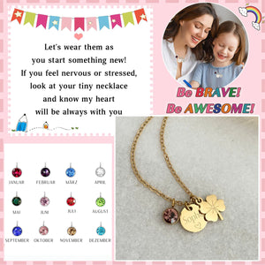 Personalized Schoolchild 2025 Necklace-Back To School Gift