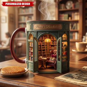 Personalized Owner Book Store Mug-Book Lover Gift