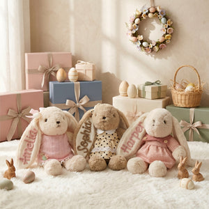 Personalized Bunny Plush - Gift For Girl,Baby,Granddaughter