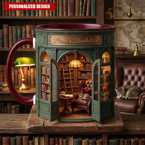 Personalized Owner Book Store Mug-Book Lover Gift