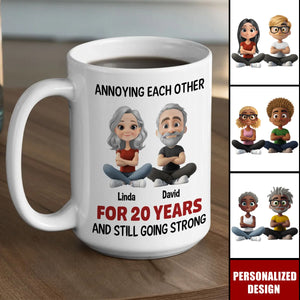 Annoying For Years Couple - Personalized couple Coffee Mug