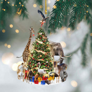 Animal Christmas Tree Ornament - Animal Lovers Gift