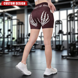 Property Of - Personalized Women's Workout Shorts