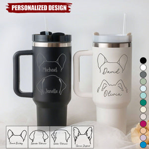 Personalized Dog/Cat Mom Tumbler-Gift For Pet Lovers