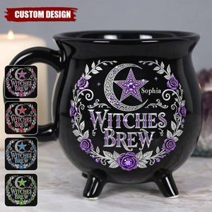 Witches Brew - Personalized Witch Cauldron Mug