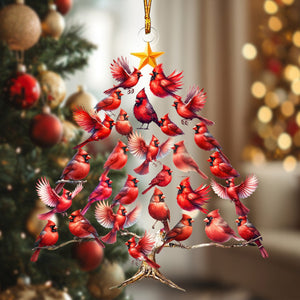 Cardinal Christmas Tree Ornament-Gift For Cardinal Lovers