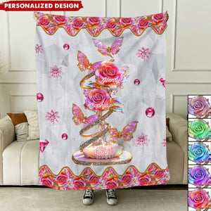 My Garden Gift For Mom,Grandma-Personalized Mother Blanket