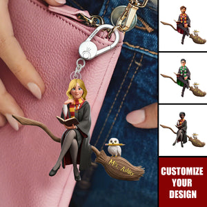 Magic Witch - Personalized Witch Keychain Gifts For Witch Lovers