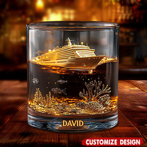 Cruise Life - Personalized Cruising Whiskey Decanter Set