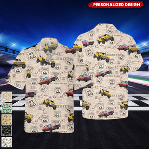 Upload Car Photo-Personalized Hawaiian Shirt
