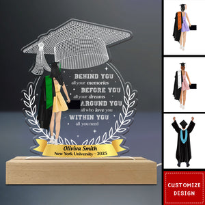 Happy Graduation - Personalized Custom LED Light