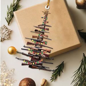 Hunting Christmas Tree Ornament, Gift for Hunters - 2024 New Release