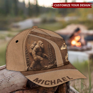 Sasquatch - Personalized Hiking Classic Cap