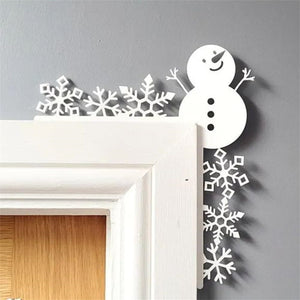 Metal Christmas Door Topper